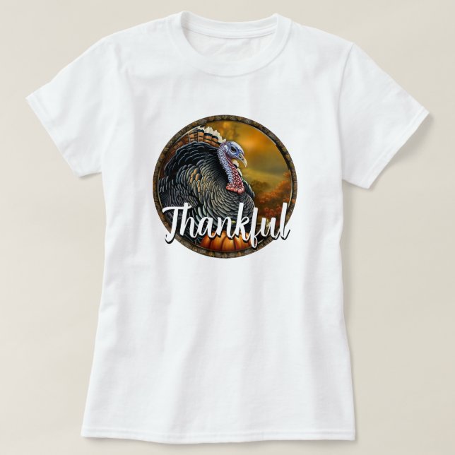 T-shirt Remerciements et Turquie (Design devant)