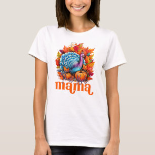 T-shirt Remerciements Mama Turquie et l'automne quittent l