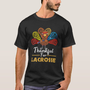T-shirt Remerciements Pour Lacrosse Turquie Thanksgiving C