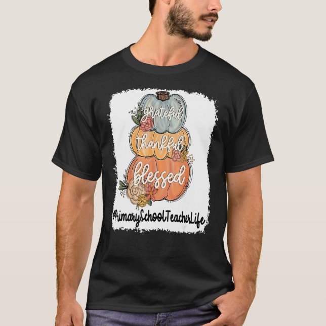 T-shirt Remerciements Primaryschool Vie de l'enseignant Gr (Devant)