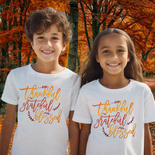 T-Shirt Remerciements Remerciements Bienheureux Citation T