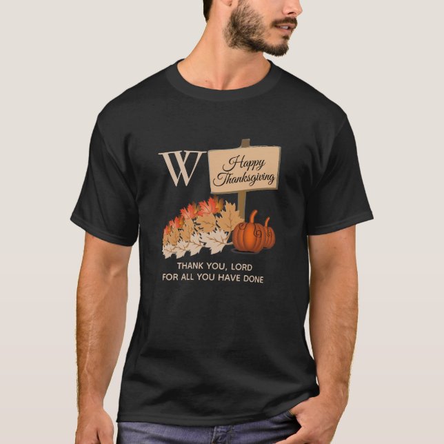 T-shirt REMERCIER Christian Monogramme (Devant)