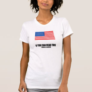 T-shirt Remerciez un soldat