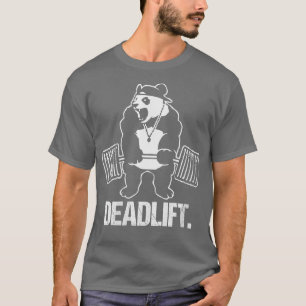 T-shirt Remise en état des femmes Panda Poids Bodybuilding