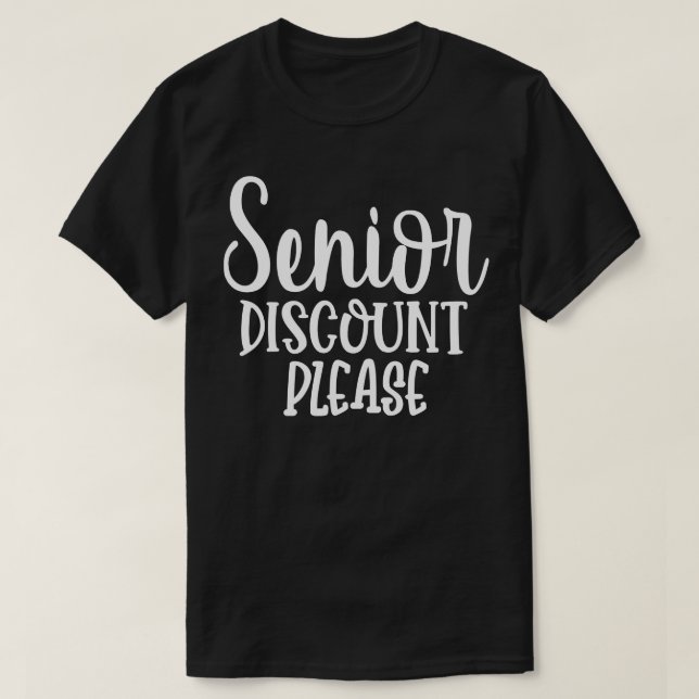 T-shirt Remise Senior S'il vous plaît (Design devant)