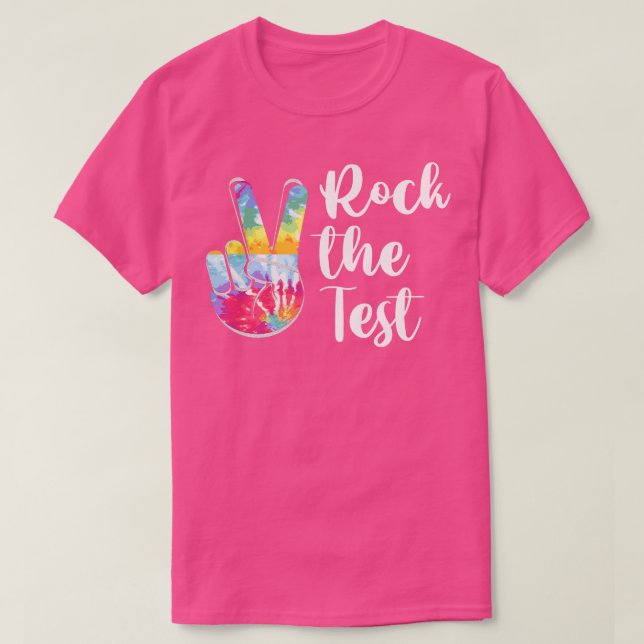 T-shirt Remonter les examens d'élèves de l'école de jour e (Design devant)