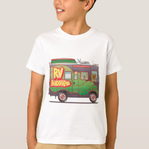T-shirt Remorque de campeur d'amis de rv rv