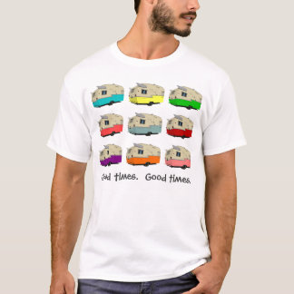 T-shirt Remorques vintages.  Bonnes périodes.  Bons temps