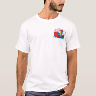T-shirt Remorqueur de bande dessinée