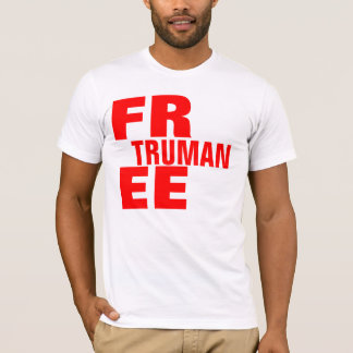 T-shirt Remplaçant libre de Truman - customisé