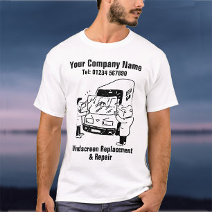 T-shirt Remplacement de pare-brise & Réparation de pare-br