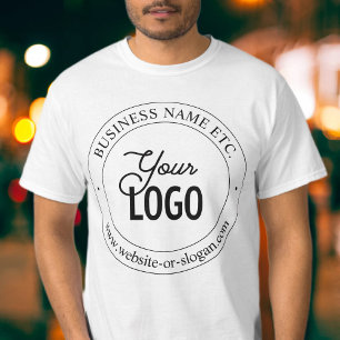 T-shirt Remplacement et personnalisation faciles du logo