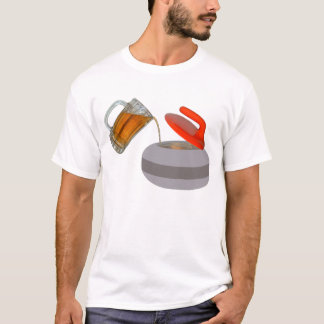 T-shirt Rempli de combustible par la bière