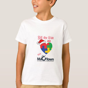 T-shirt Remplir la Liste 2023, Sensibilisation sur l'autis