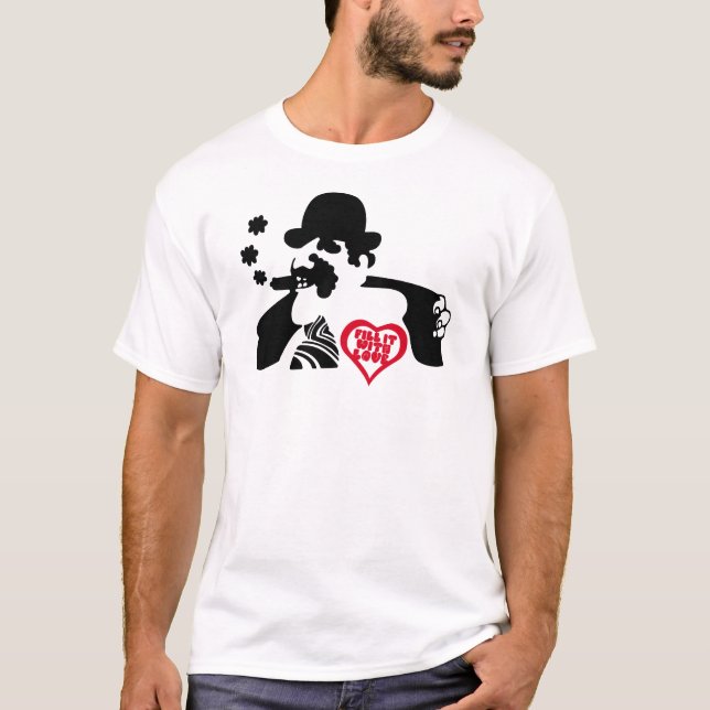 T-shirt Remplissez-le avec amour (Devant)