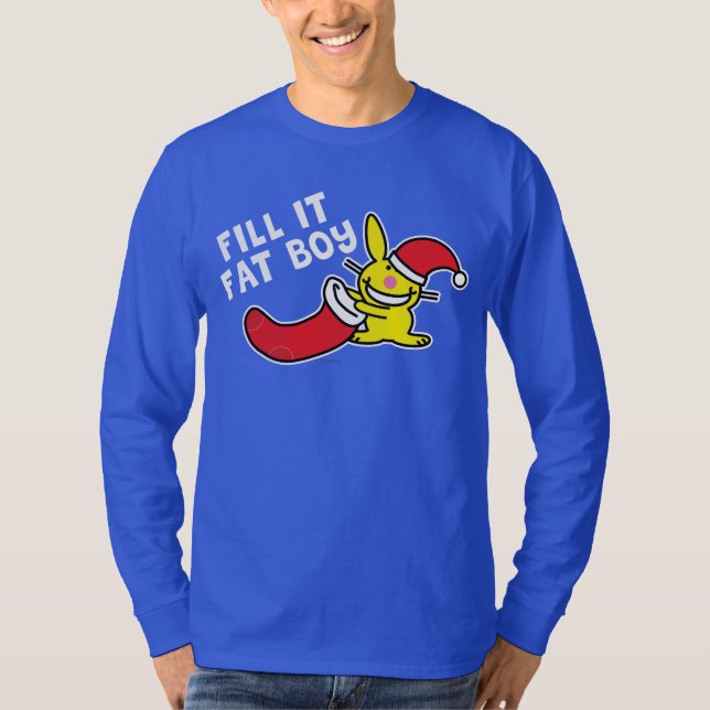 T-shirt Remplissez-le gros garçon (Devant)