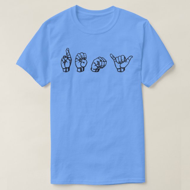 T-shirt Remy Nom Main Sign Language ASL Cadeau nommé Remy (Design devant)