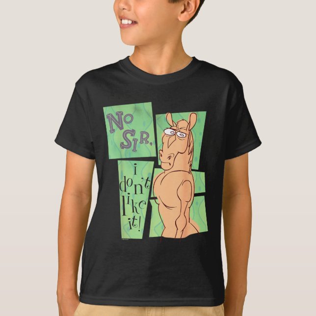 T-shirt Ren &amp; Stimpy No Sir I Don’t Like It  (Devant)