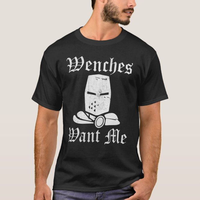 T-shirt Ren Fair Renaissance Festival Dit Wenches Wenches (Devant)