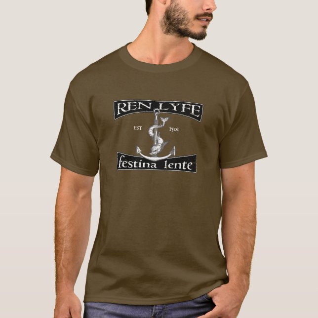 T-shirt Ren Lyfe : Obscurité affligée d'Aldus Festina (Devant)