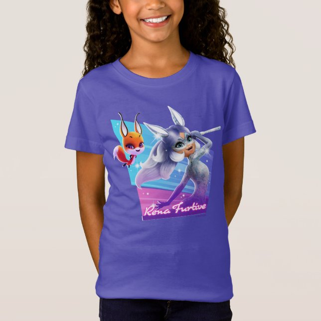 T-Shirt Rena Furtive Graphic (Devant)