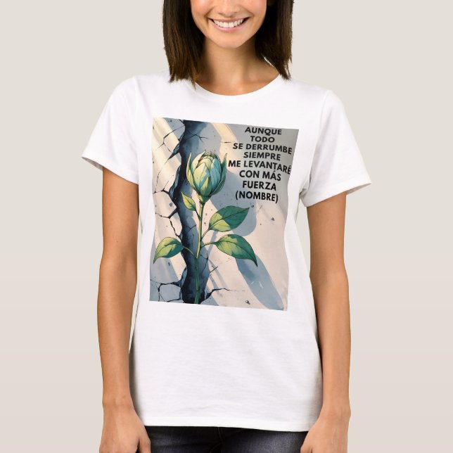 T-shirt Renacer Emocional – Regalo Personalizado (NOMBRE) (Devant)