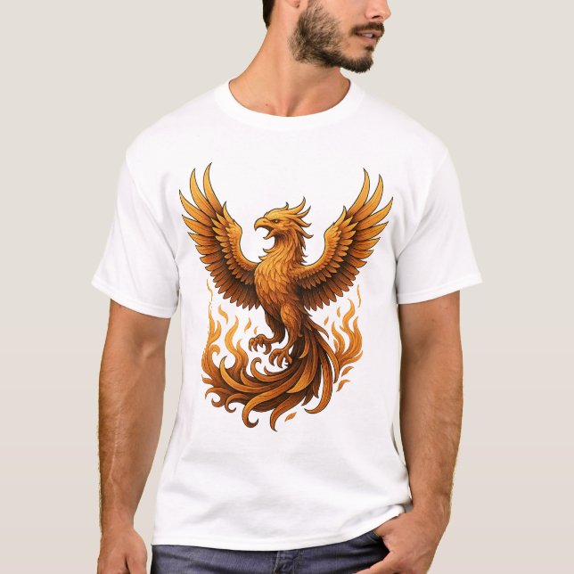 T-shirt Renaissance de Phoenix - Montée en or (Devant)