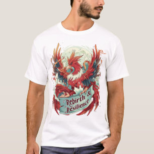 T-shirt Renaissance et résilience Phoenix Design - Montée