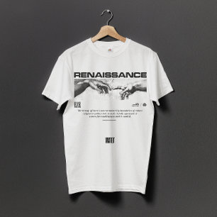 T-shirt RENAISSANCE Mains de Dieu et Adam