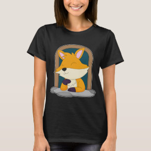 T-shirt Renard à la fenêtre