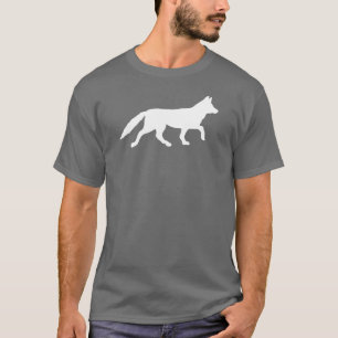 T-shirt Renard Argent