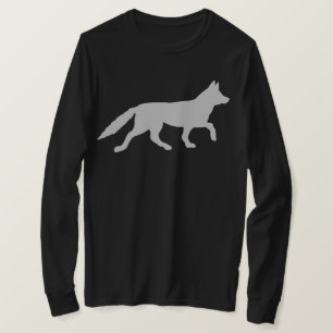 T-shirt Renard Argent