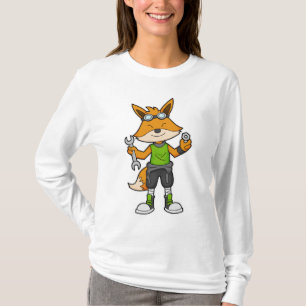 T-shirt Renard comme Mécanique avec clé & noix