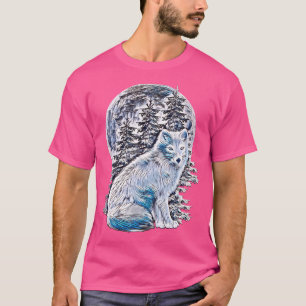 T-shirt Renard de glace arctique