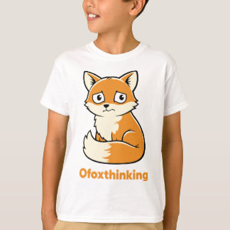 T-shirt renard drôle de surpensée meilleur cadeau pour l'a