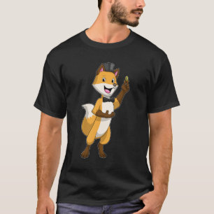 T-shirt Renard en marié avec alliance