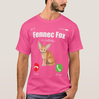 T-shirt Renard Fennec Mignon Renards Fennec Animal Amour R