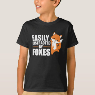 T-shirt Renard Forêt Animal Renards Renards Orange Kawaii 