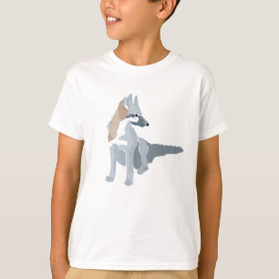 T-shirt Renard gris