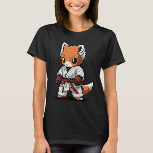 T-shirt Renard Karaté Chibi en Keikogi Renard Karatéka Ja