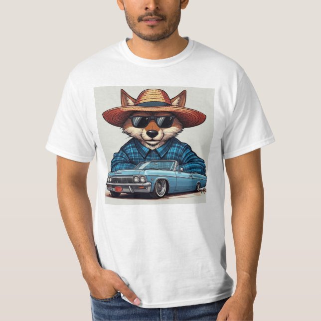 T-shirt Renard Lowrider (Devant)