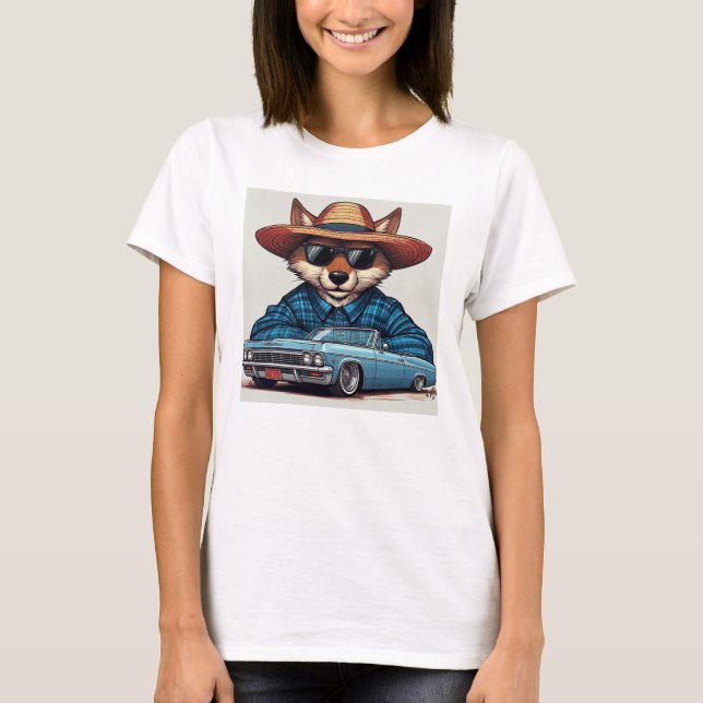 T-shirt Renard Lowrider (Devant)