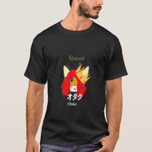 T-shirt Renard Mignon Reine Fox Otaku