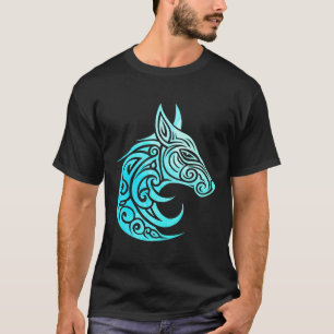 T-shirt Renard nordique d'hiver celtique