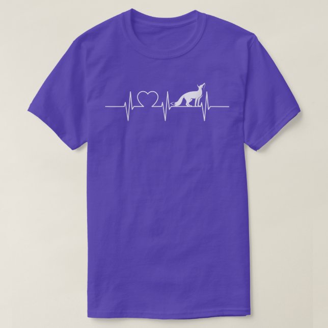 T-shirt Renard Polaire Renards Renards Fennec Nature Anima (Design devant)