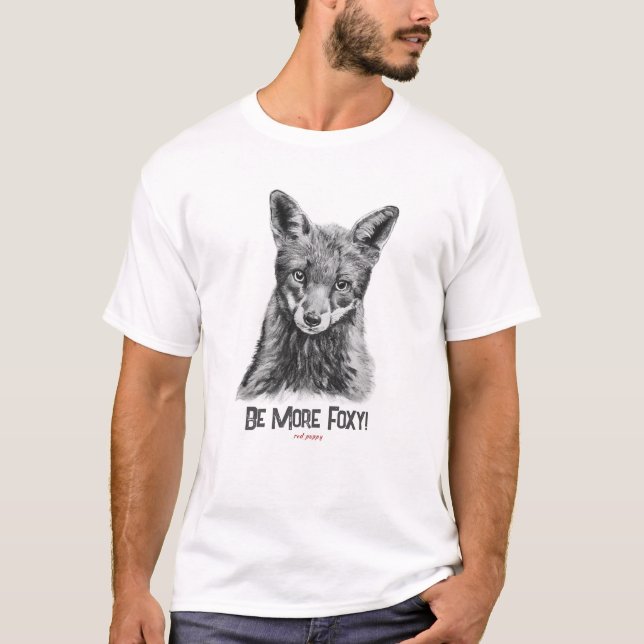 T-shirt Renard, sois plus rusé ! (Devant)