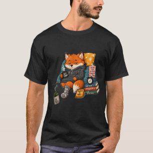 T-shirt Renard trop fatigué pour s'en soucier – Renard end