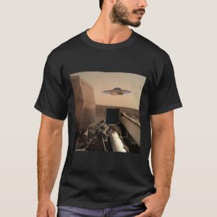 T-shirt Rencontre avec la soucoupe UFO Alien Mars InSight