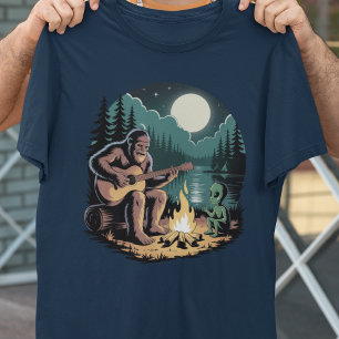 T-shirt Rencontre paranormale avec un cryptide alien Bigfo