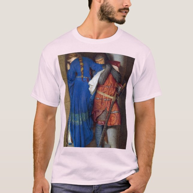 T-shirt Rencontre sur les escaliers à tourelle par Burton (Devant)